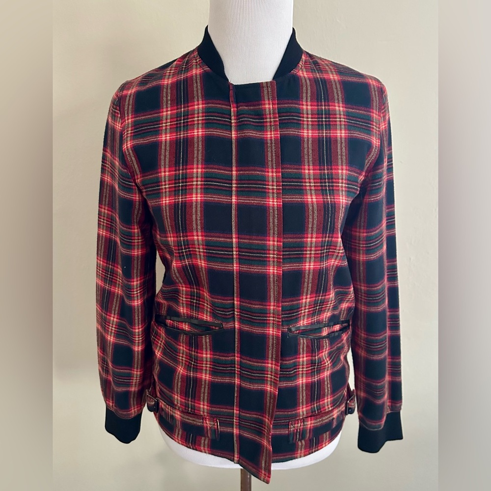 Vans Plaid Punk Skater Clueless Jacket ✨